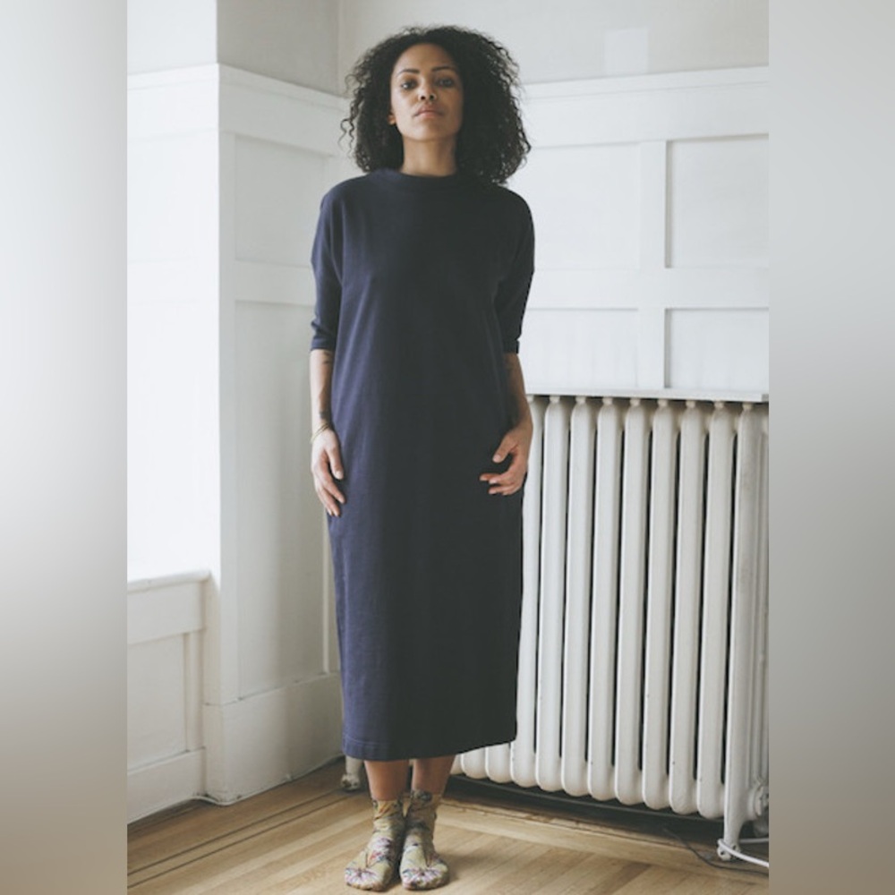 Ilana Kohn Barby Maxi Dress Navy